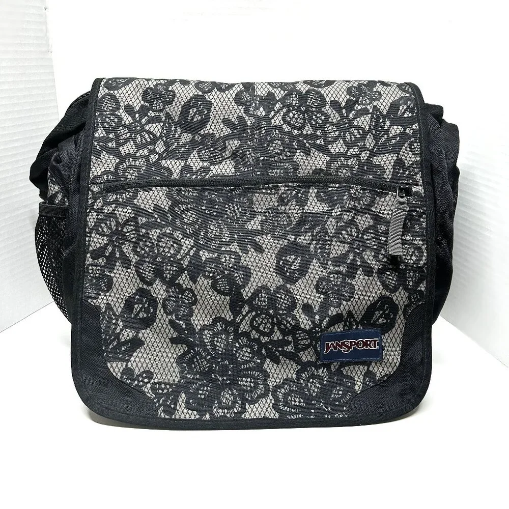 jansport messenger bag near me Move Sling Crossbody Main Compartment, Zippered Front Pockets, Adjustable Shoulder Strap, Fully Padded Back Panel, Black : Clothing, Shoes & Jewelry With a whole bunch of attachment points Jansport | Bags | Jansport